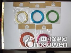 供应彩色烤漆丝 彩色打轴丝 包塑打轴丝等优质金属绑丝图2