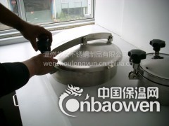 龙云卫生级快开手孔 卫生级人孔 卫生级人孔价格图3