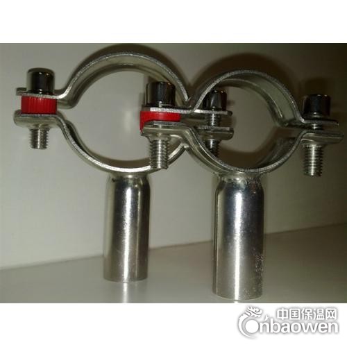 龙云不锈钢管拖 卫生级管支架 不锈钢管夹