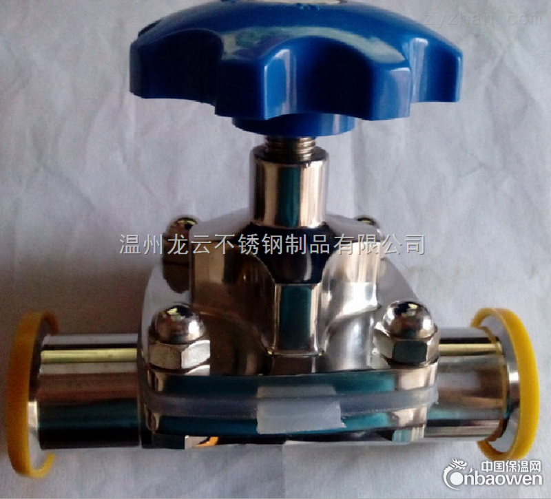 龙云卫生级隔膜阀 卫生级阀门 卫生级快装隔膜阀