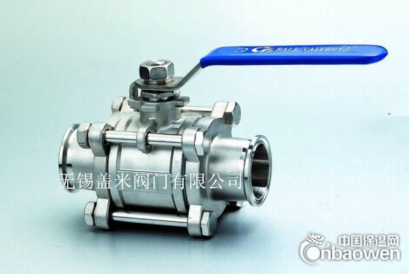 山东盖米GM252三片式快装球阀