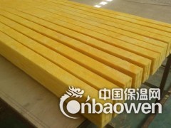 夹芯板玻璃棉棉条 保温棉条 泡沫玻璃 黄棉 无甲醛玻璃棉图2