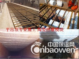 烧砖隧道窑保温砖陶瓷纤维模块 耐火棉 吊顶棉耐温1200度