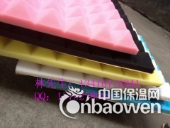 兴安市带背胶金字塔吸音海绵/幼儿园环保墙体吸音棉图2