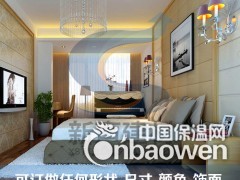 卧室吸音板皮革布艺软包吸音板，隔音吸音2合1图2