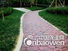 彩色压模地坪_彩色压模地坪材料图2