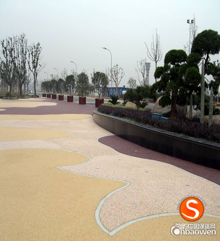 透水地坪_彩色透水地坪_生态环保