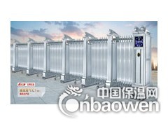 河西区安装不锈钢伸缩门 天津伸缩门厂家图2
