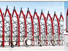 天津红桥区安装伸缩门生产基地 天津伸缩门厂图2
