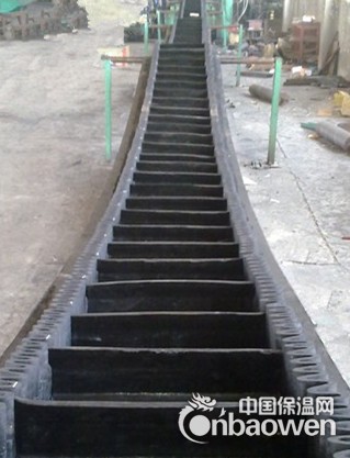 耐热挡边输送带 山东耐热挡边带生产厂家