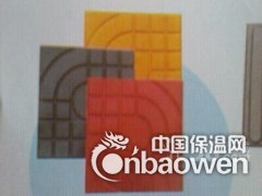 遵义人行道彩砖 彩色路面砖图3