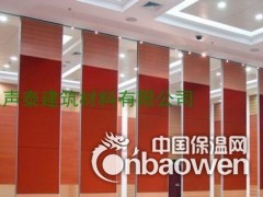 长沙活动隔断厂家，酒店活动隔断安装价格图3