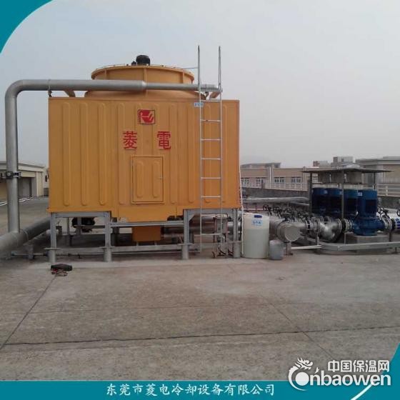 厂家直销100吨位1200吨方型横流式冷却塔广东菱峰牌