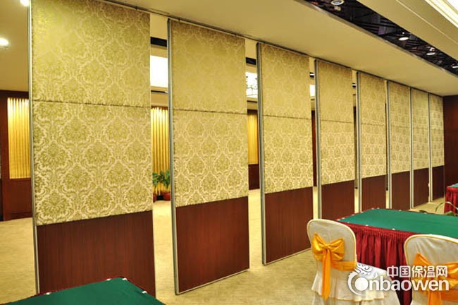 酒店宴会厅活动墙移动屏风隔断