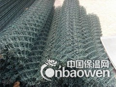 供应池塘活络护栏网/绿色外围勾花护栏网/学校包塑菱形网图3