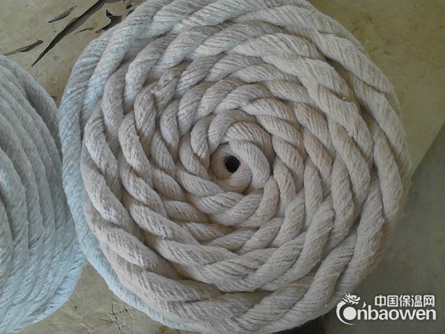 焦炉专用耐高温加钢丝专用陶瓷纤维绳