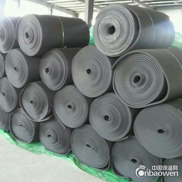 管道保温专用橡塑海绵管  橡塑海绵板