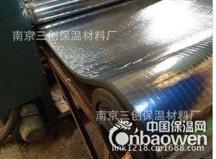 贴铝箔橡塑保温板 橡塑铝箔板 复合铝箔橡塑保温板 可代工