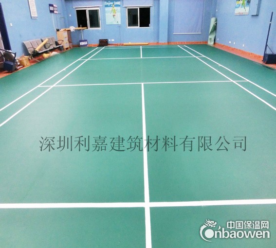 广东承接旧羽毛球场翻新 羽毛球馆修补报价 羽毛球地胶厂家