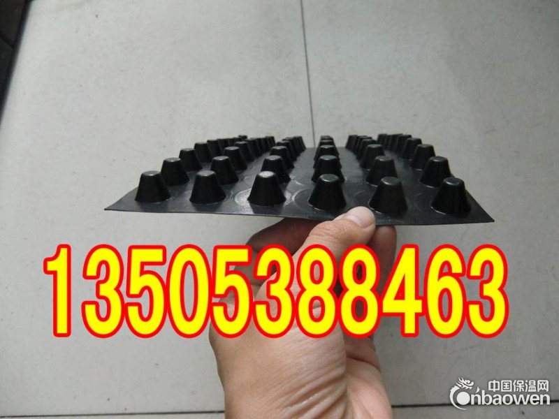 陕西汉中楼顶绿化蓄排水板价格13505388463