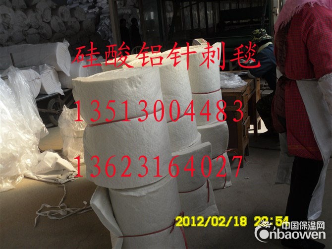 江都铝箔贴面硅酸铝纤维毯价格