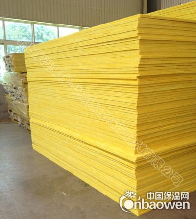 室内隔音半硬质离心玻璃棉板/包玻璃丝布吸音玻璃棉