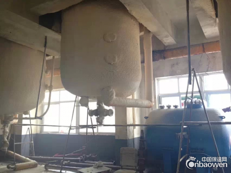 聚氨酯外墙冷库罐体喷涂保温工程