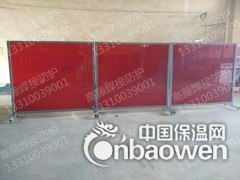 焊渣防护屏，焊渣防护帘，焊渣防护板，焊渣防护隔断图3