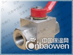 CNG全通径高压法兰球阀-江苏中力阀门图2
