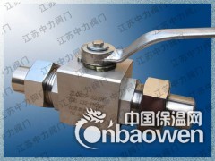 CNG全通径高压法兰球阀-江苏中力阀门图3