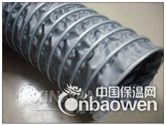 耐高温风管，夹布伸缩风管，耐四百度高温风管图2