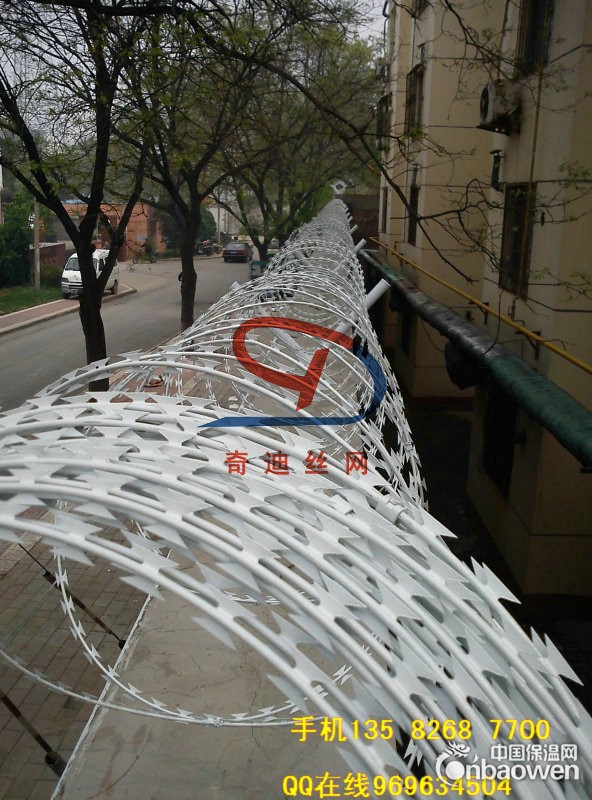 飞机场专用刀片网、bto22高锌刀片刺网