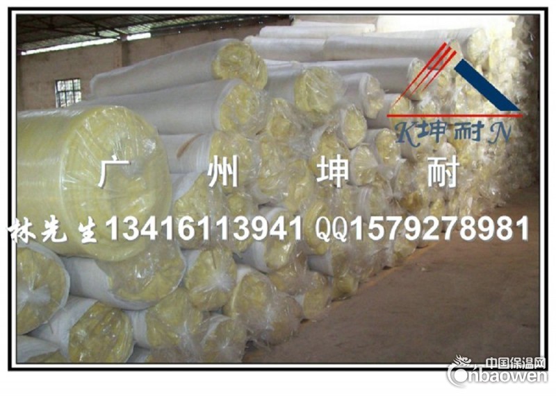 阳江市阳西县16kg玻璃纤维棉毡 厂房保温材料 高温车间隔热