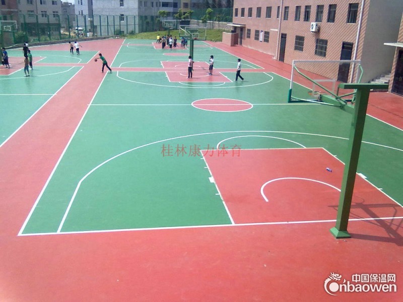 桂林硅PU塑胶篮球场,硅PU塑胶羽毛球场,硅PU塑胶气排球场