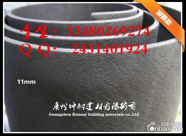 机房地面隔音减震垫 8mm隔音减震垫