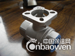 Q11F-16P/R不锈钢内螺纹两二片式球阀高平台球阀图3