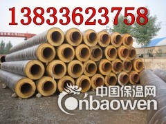 北京聚乙烯聚氨酯供暖热水保温管加工厂家，蒸汽管道保温材料图3