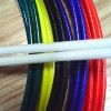 供应硅橡胶纤维管，彩色内纤外胶套管，耐高温阻燃内纤玻纤管