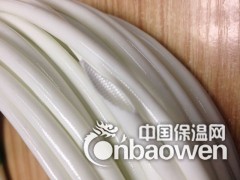 供应硅橡胶纤维管，彩色内纤外胶套管，耐高温阻燃内纤玻纤管图3