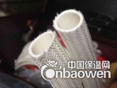 供应内胶管，环保耐压7KV内胶玻纤管，彩色内胶外纤阻燃套管图2