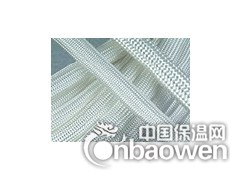 供应耐600度玻璃纤维高温管，环保化纤管，白色定纹管图2