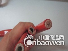 供应防火隔热玻纤管，管筒式厚纱纤维管，耐温1000度玻纤管图2