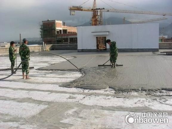 现浇泡沫混凝土保温层