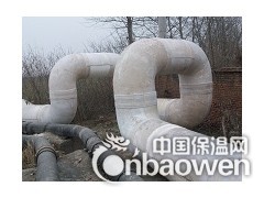 镁钢保护层：,供热管道外护层,保温材料,工地施工，保温修复图2