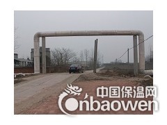 镁钢保护层：,供热管道外护层,保温材料,工地施工，保温修复图3
