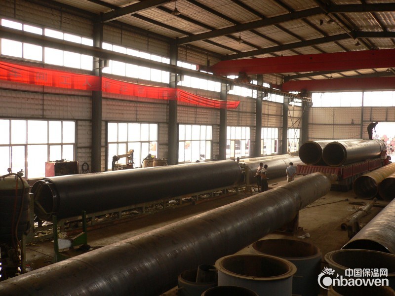 石家庄市钢套钢埋地复合保温管厂家批发，玻璃棉蒸汽保温管厂