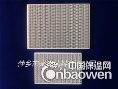 供应8字形烤炉/取暖器专用红外线蜂窝陶瓷燃烧板图2