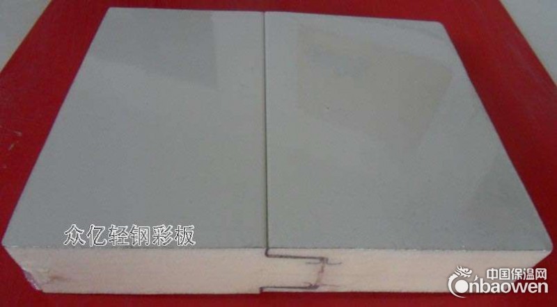 节能环保材料-沈阳未来聚氨酯隔热夹芯板-隐钉聚氨酯瓦楞屋面板