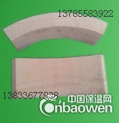 管道弧形保冷块 保冷垫木