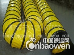 优质伸缩软管 PVC阻燃夹网层可伸缩软管 螺旋伸缩通风软管图2